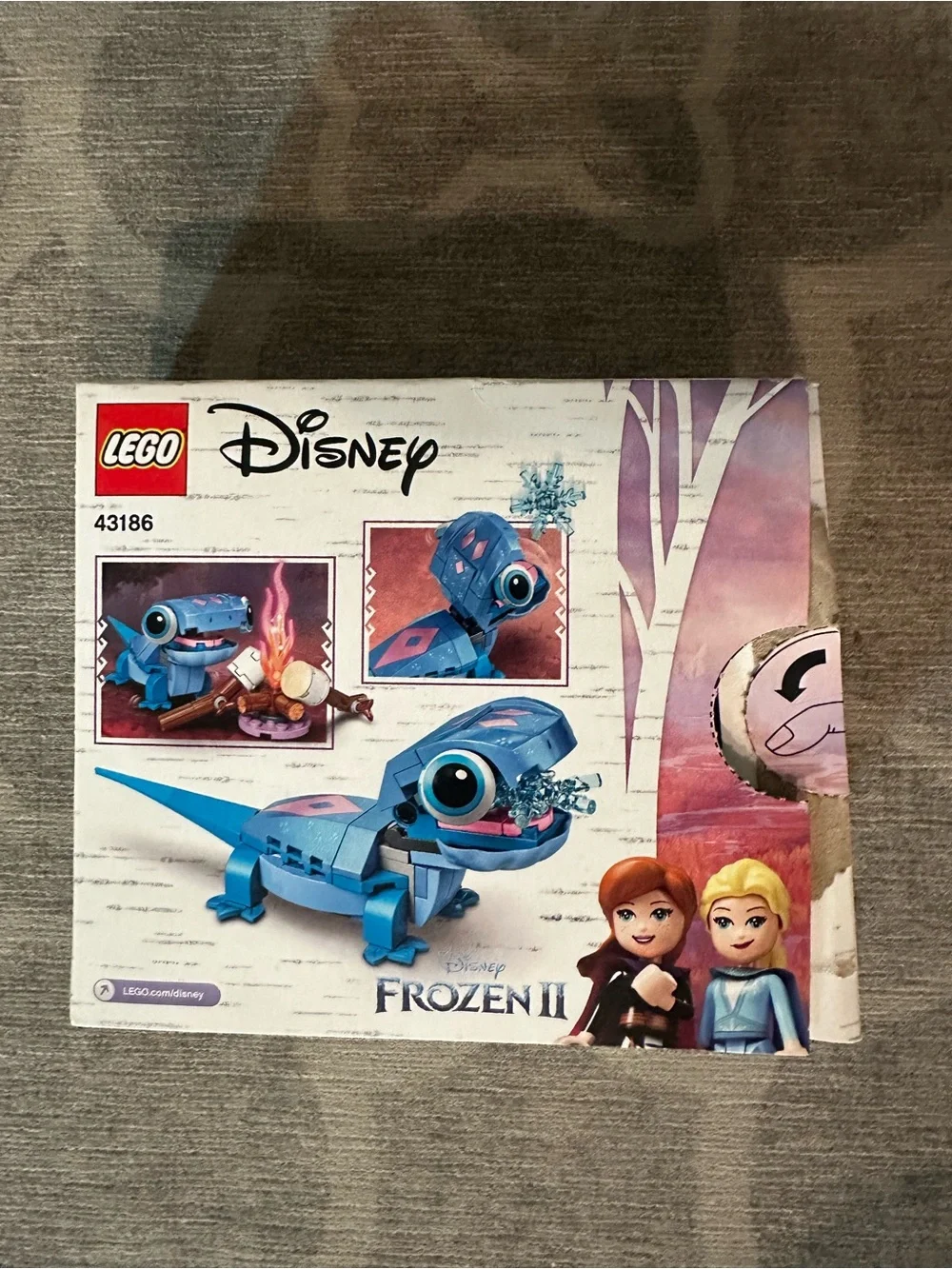 LEGO Disney Bruni (Frozen 2) the Salamander Buildable Character set